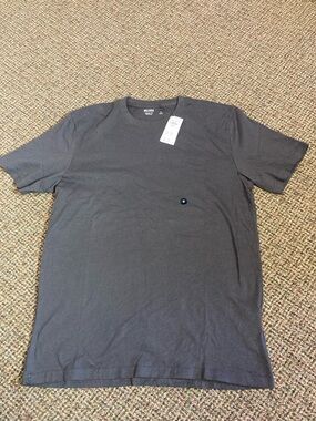 Hollister Men's Short Sleeve Classic Fit Crew Tee - Charcoal Gray